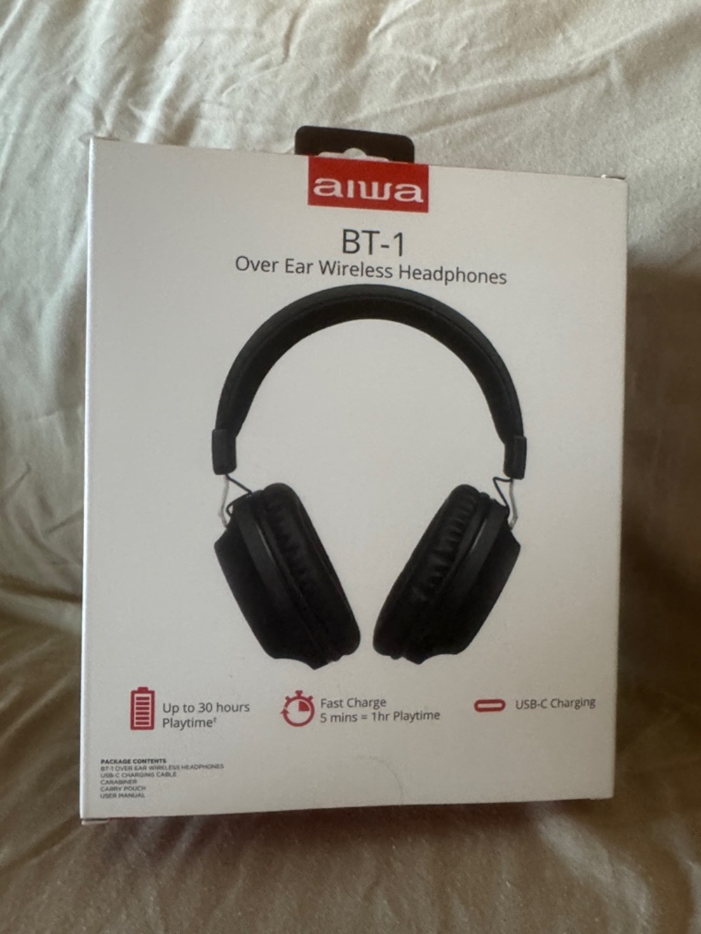 Aiwa BT-1 Ocer Ear wireless Headphones